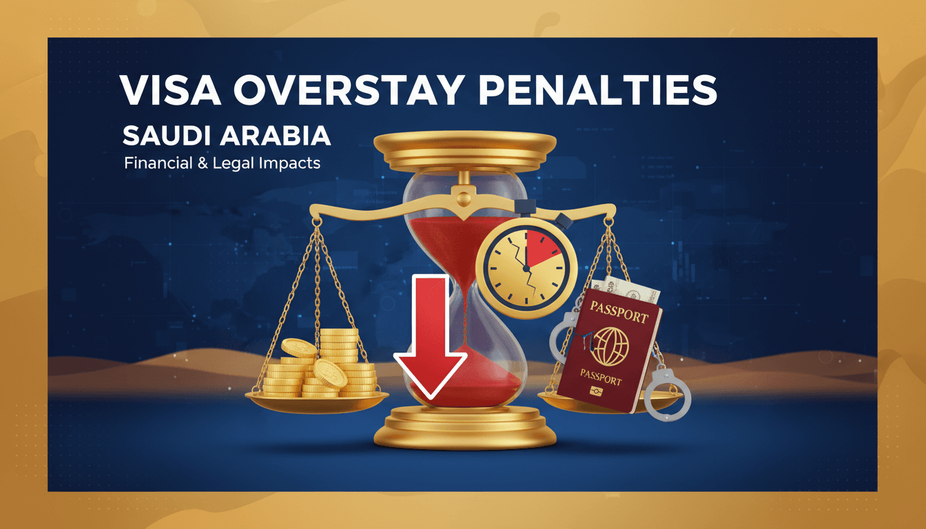 Saudi Arabia's Interior Ministry announces new visa overstay penalties