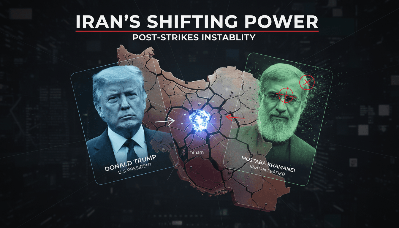 President Trump discusses Mojtaba Khamenei's condition following military strikes on Iran.