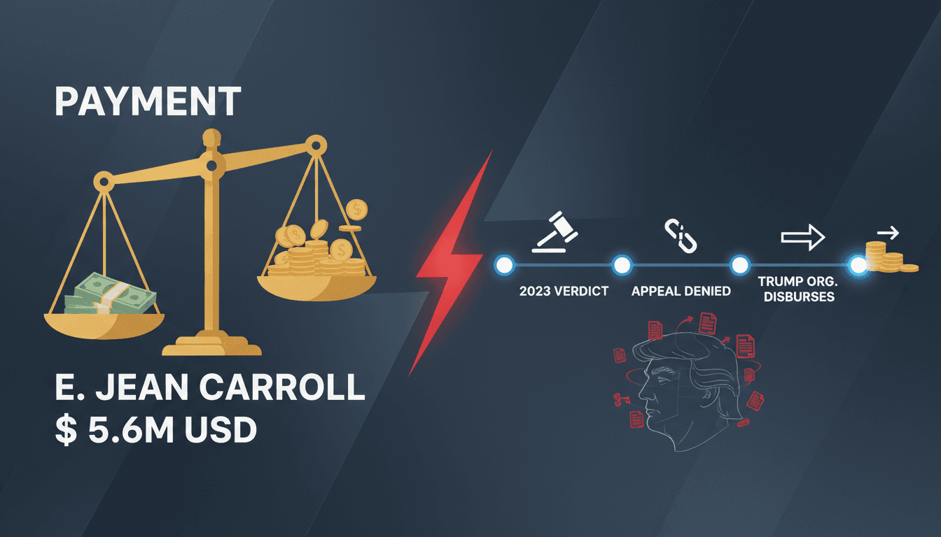 Donald Trump and E. Jean Carroll legal case overview