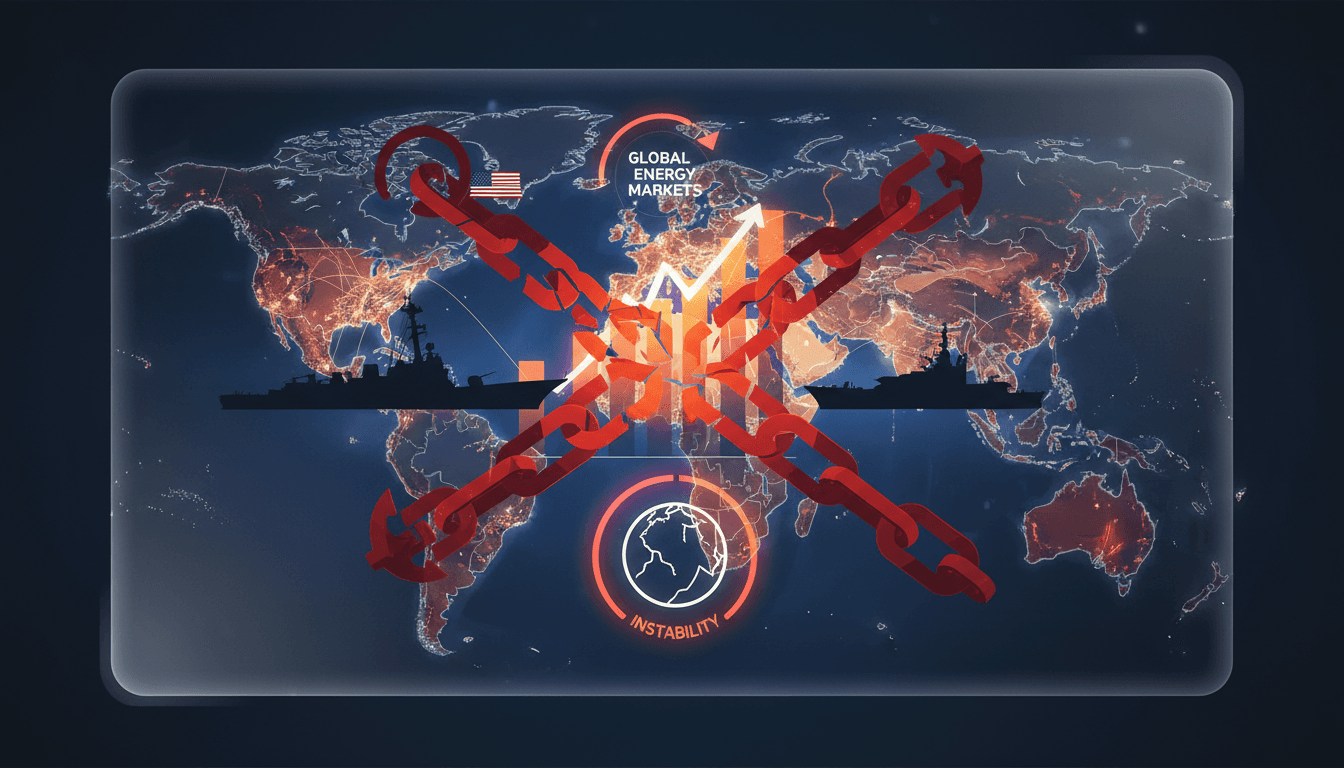 U.S. military operations against Iran and maritime blockade impact analysis
