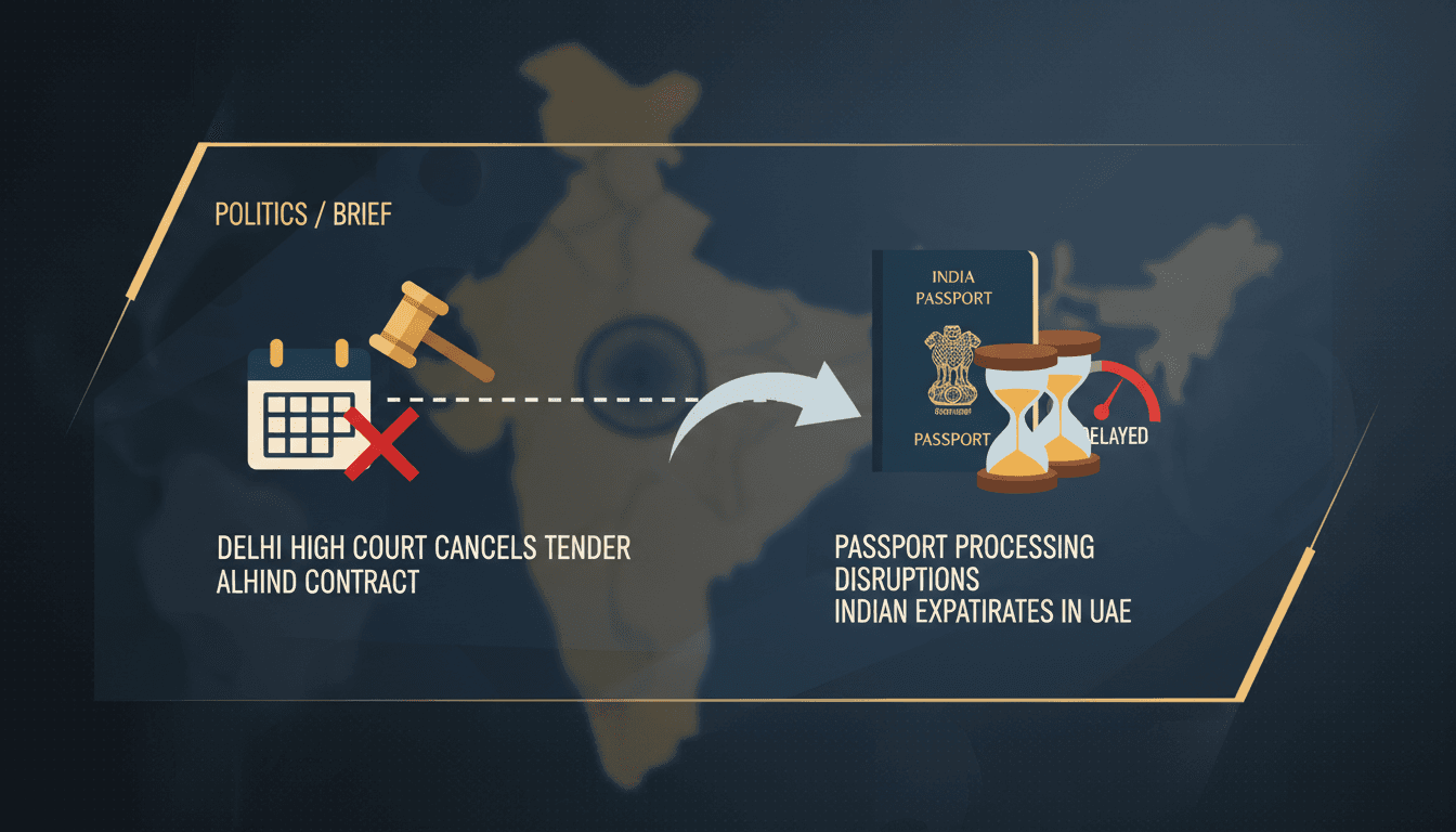 Indian passport services in UAE affected by Delhi High Court ruling
