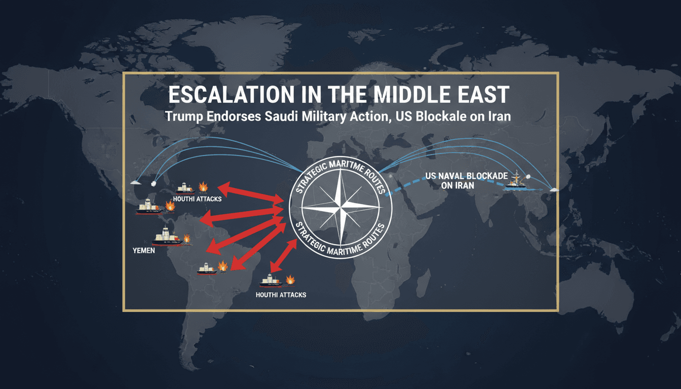 Map showing strategic maritime routes and recent conflict zones in the Middle East.