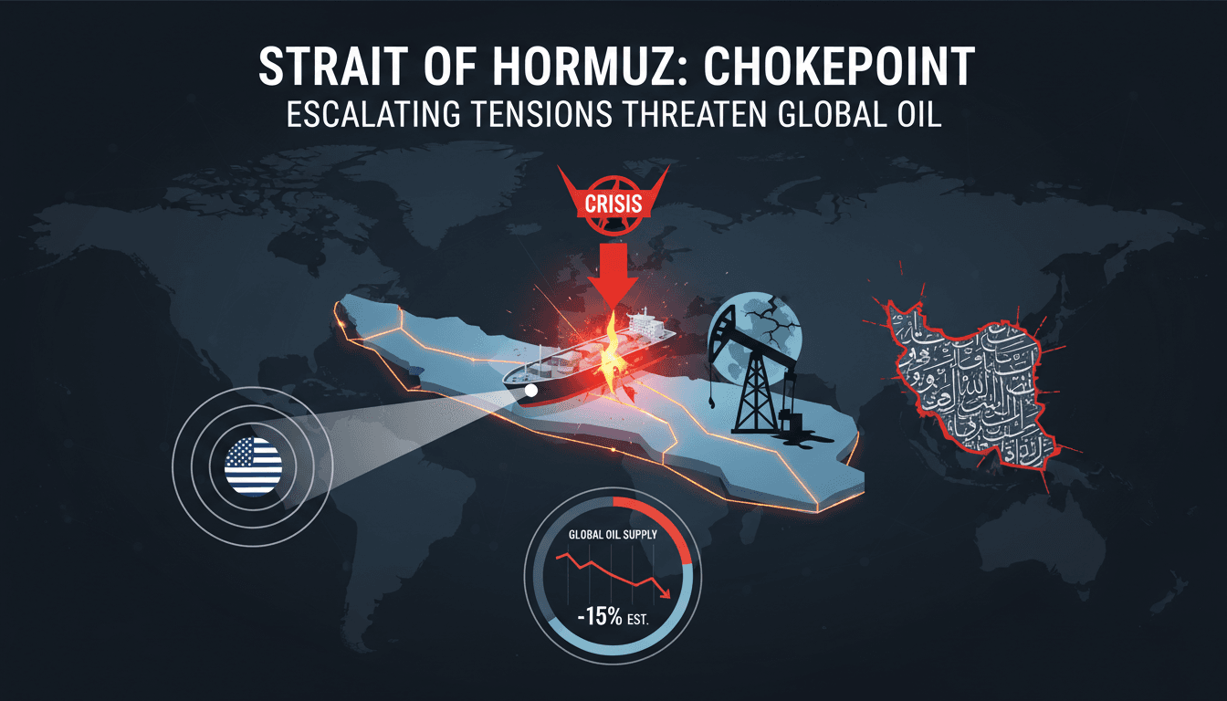 U.S. military presence in the Strait of Hormuz amidst rising tensions with Iran.