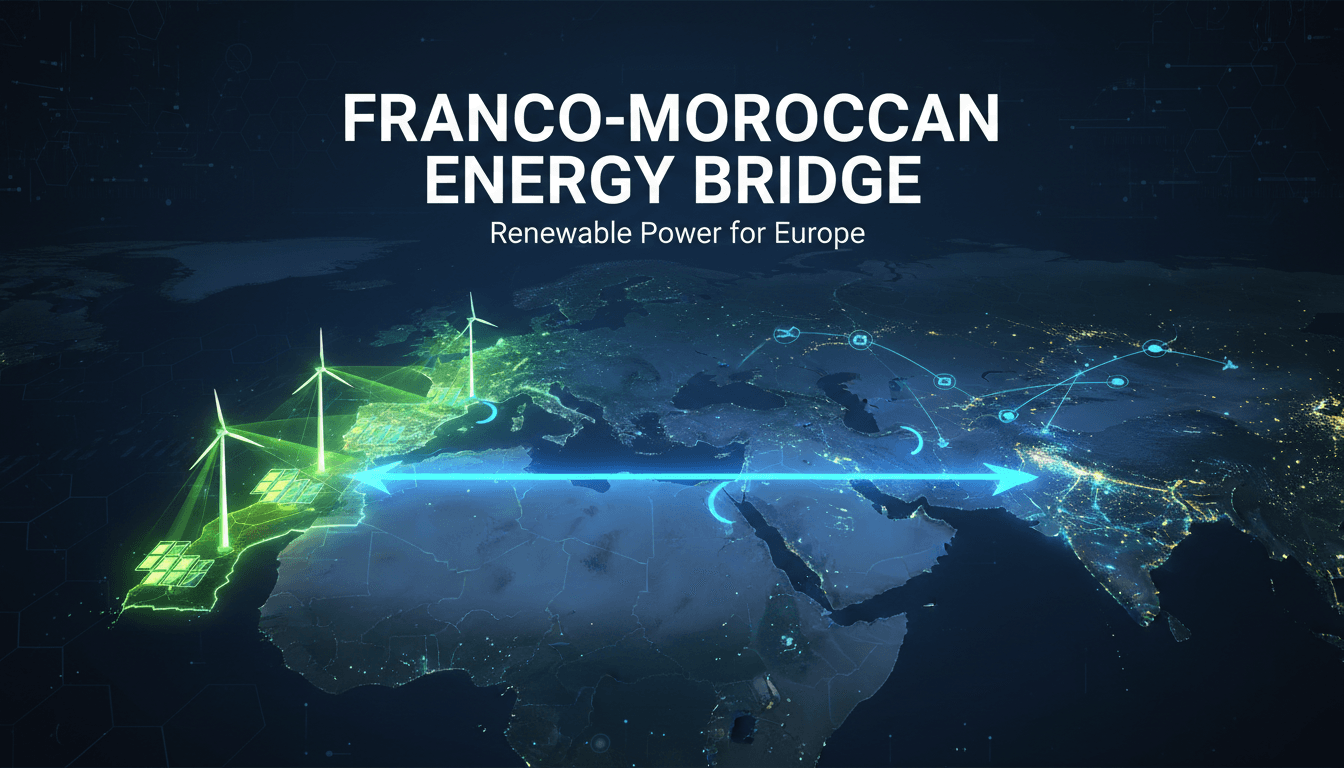 French Prime Minister Sébastien Lecornu during his visit to Morocco for energy discussions.