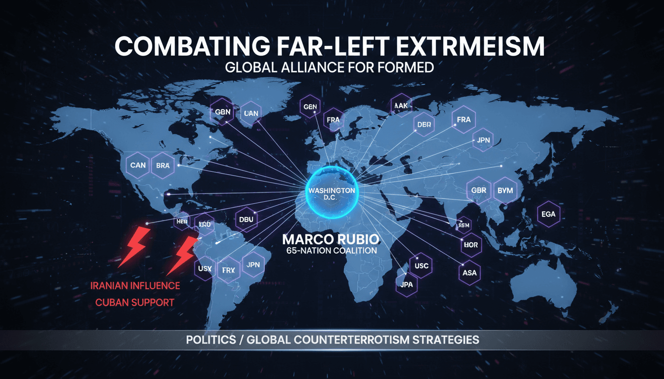 Marco Rubio meeting with international officials to combat extremism