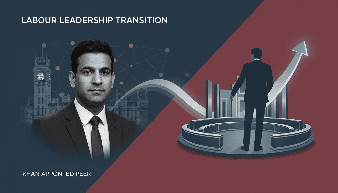 Sadiq Khan appointed as a peer in the House of Lords