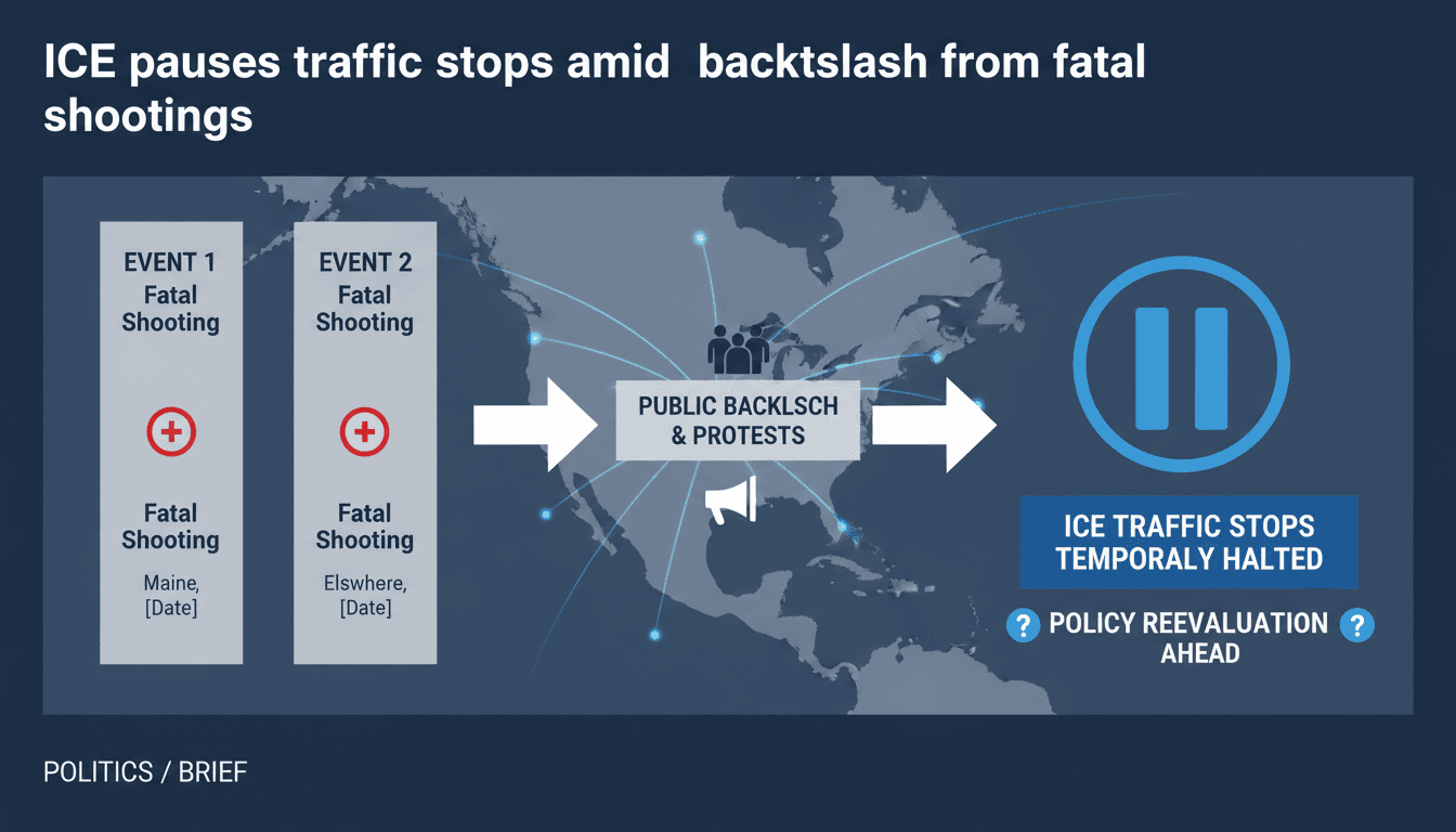 ICE traffic stop protests following fatal shootings