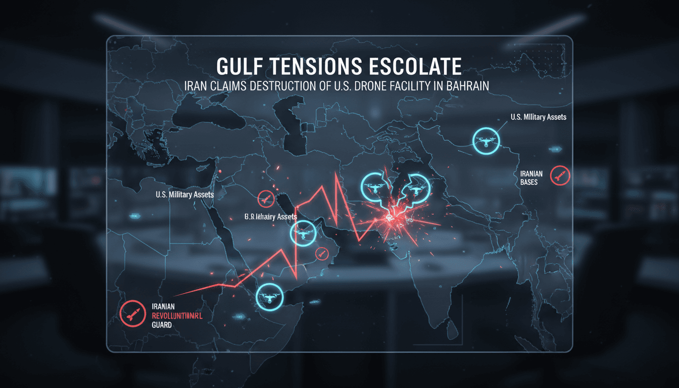 Iranian Revolutionary Guard military operation in Bahrain