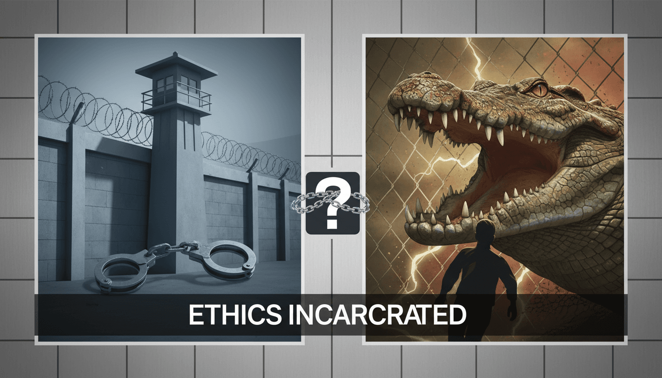 Crocodiles used as a security measure in Israeli prisons