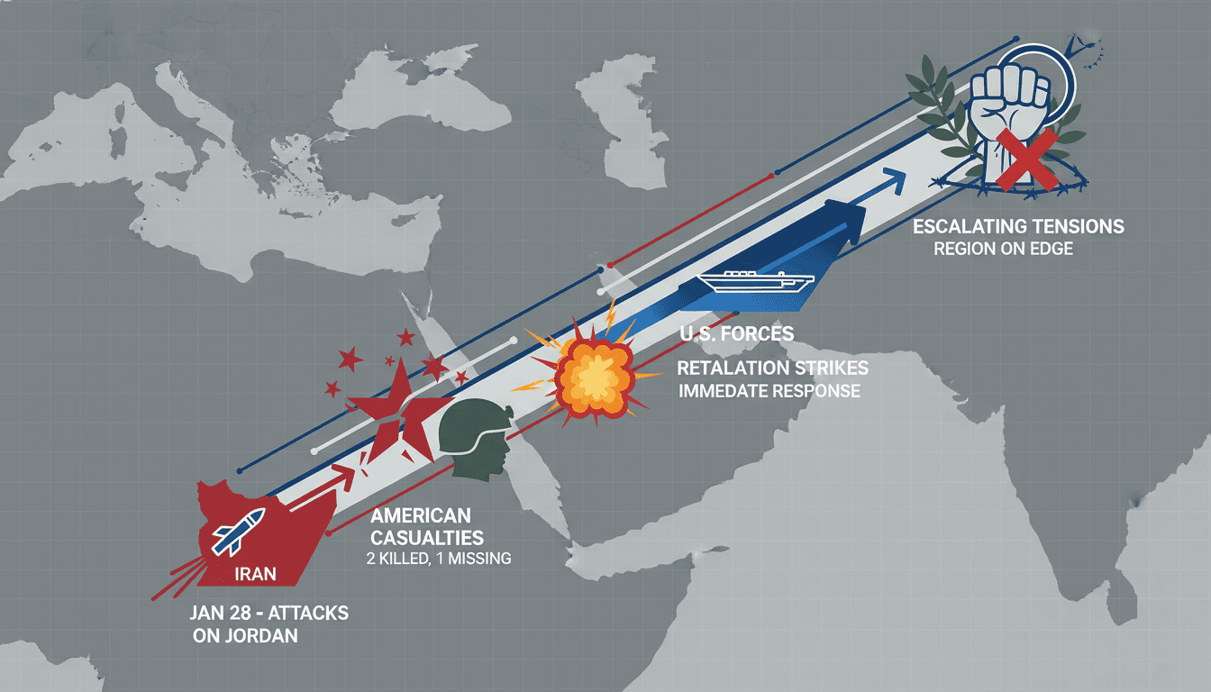 U.S. military response to Iranian missile and drone attacks in Jordan