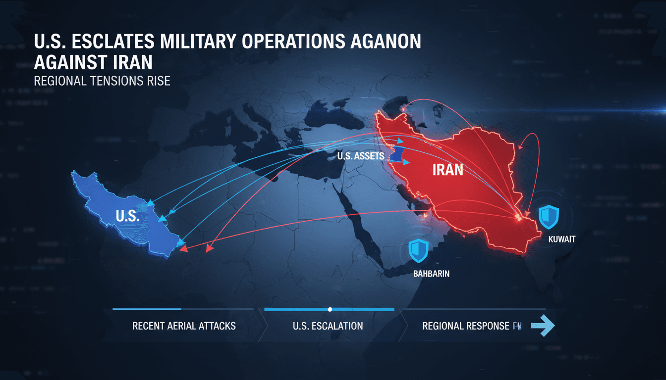 U.S. military operations in the Middle East amid rising tensions