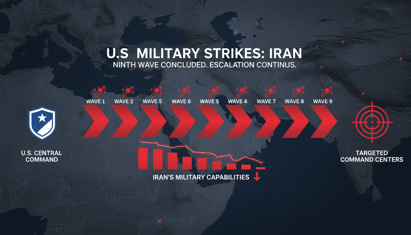 U.S. military airstrikes against Iran's military command centers