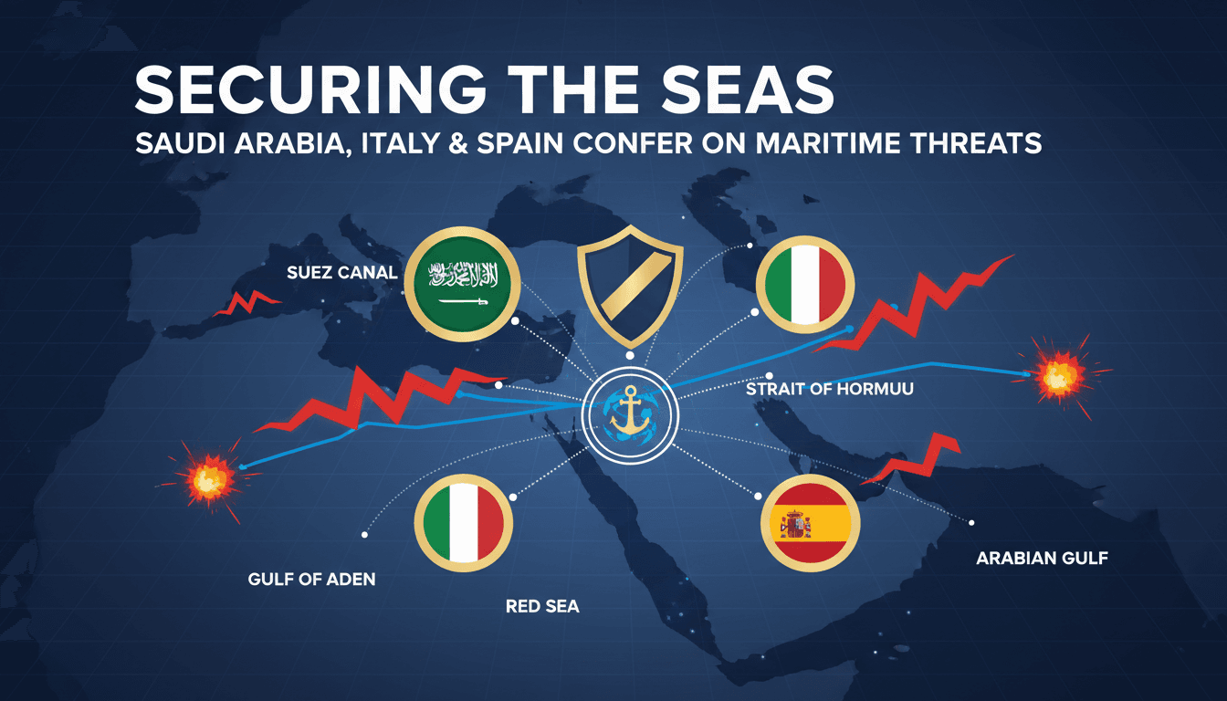 Saudi Foreign Minister discussing security with European counterparts