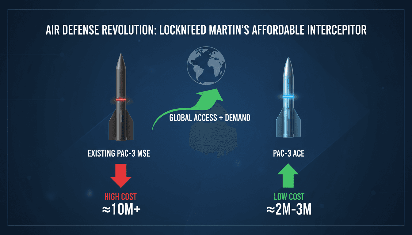 Lockheed Martin's PAC-3 ACE missile interceptor announcement