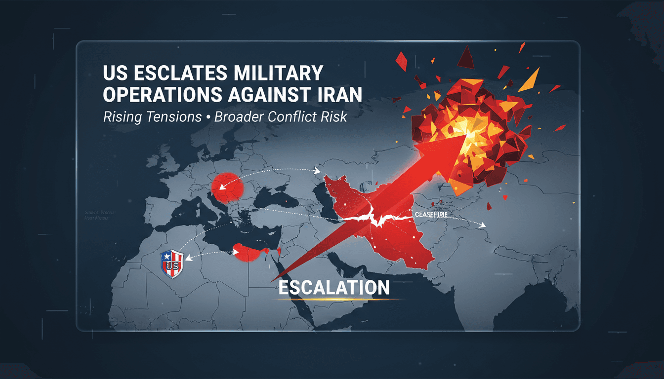 U.S. military operations in the Middle East against Iran