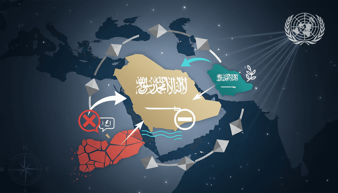 Qatar's Foreign Ministry condemns Houthi accusations against Saudi Arabia over Yemen blockade.