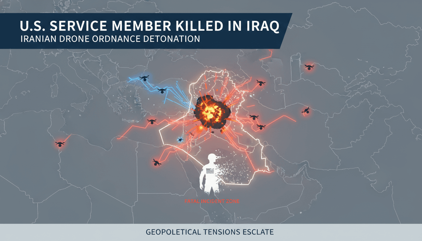 U.S. military personnel conducting operations in Iraq