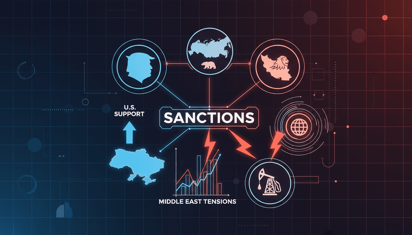 President Trump speaking about sanctions targeting Russia and Iran.