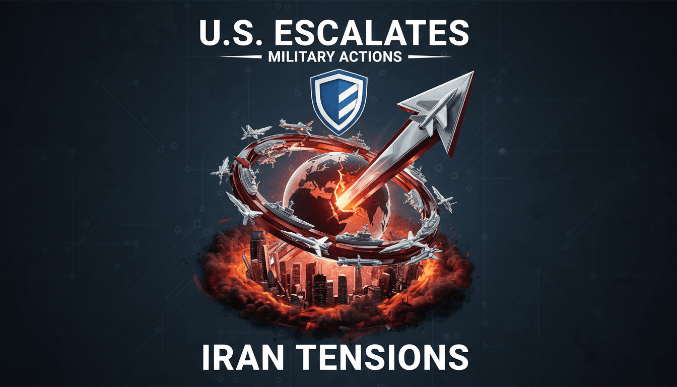 U.S. military operations in the Middle East amid rising tensions with Iran