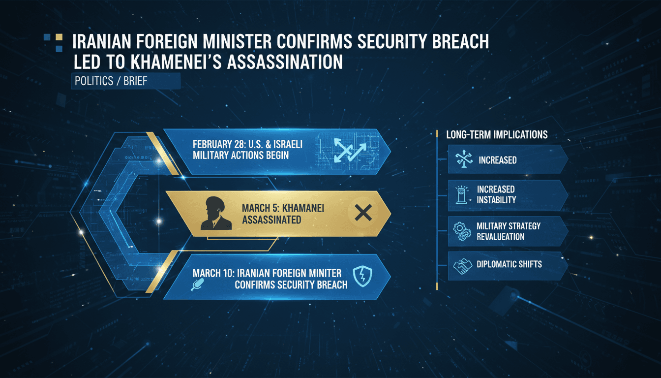 Iranian Foreign Minister Abbas Araqchi discusses Khamenei's assassination and security implications.