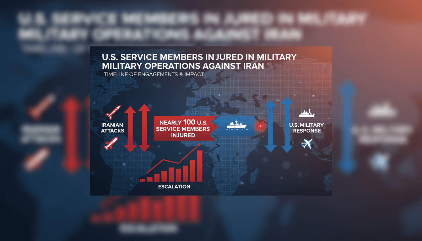 U.S. service members in military operations against Iran