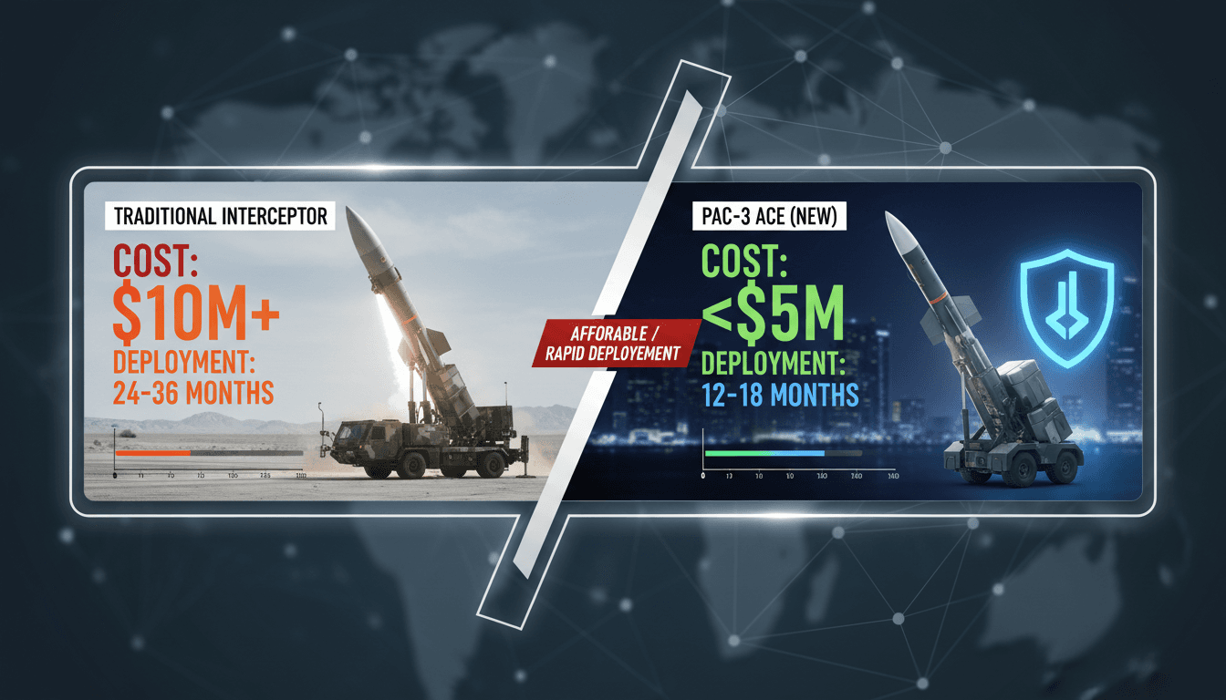 Lockheed Martin's PAC-3 ACE missile interceptor announcement