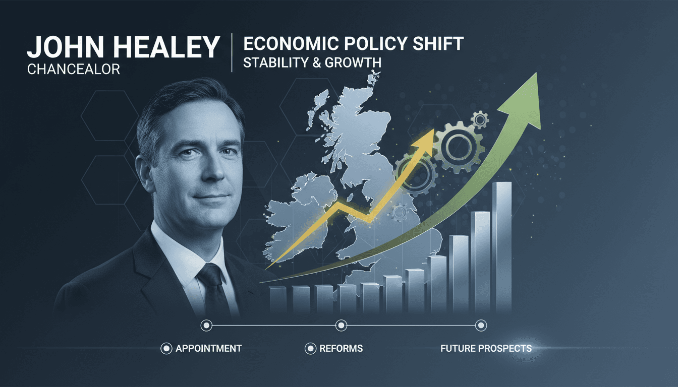 John Healey, newly appointed Chancellor of the Exchequer in the UK.