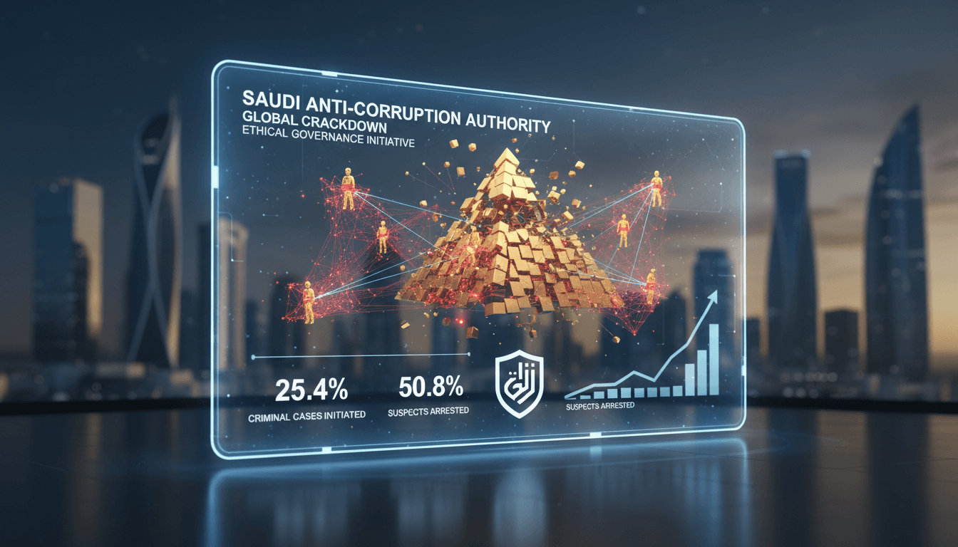 Saudi Anti-Corruption Authority arrests individuals for corruption
