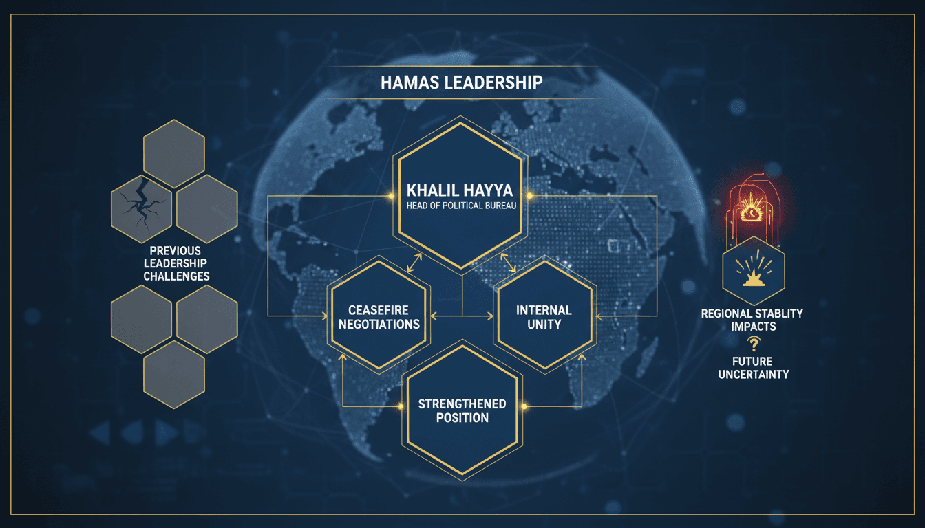 Khalil Hayya elected as head of Hamas political bureau