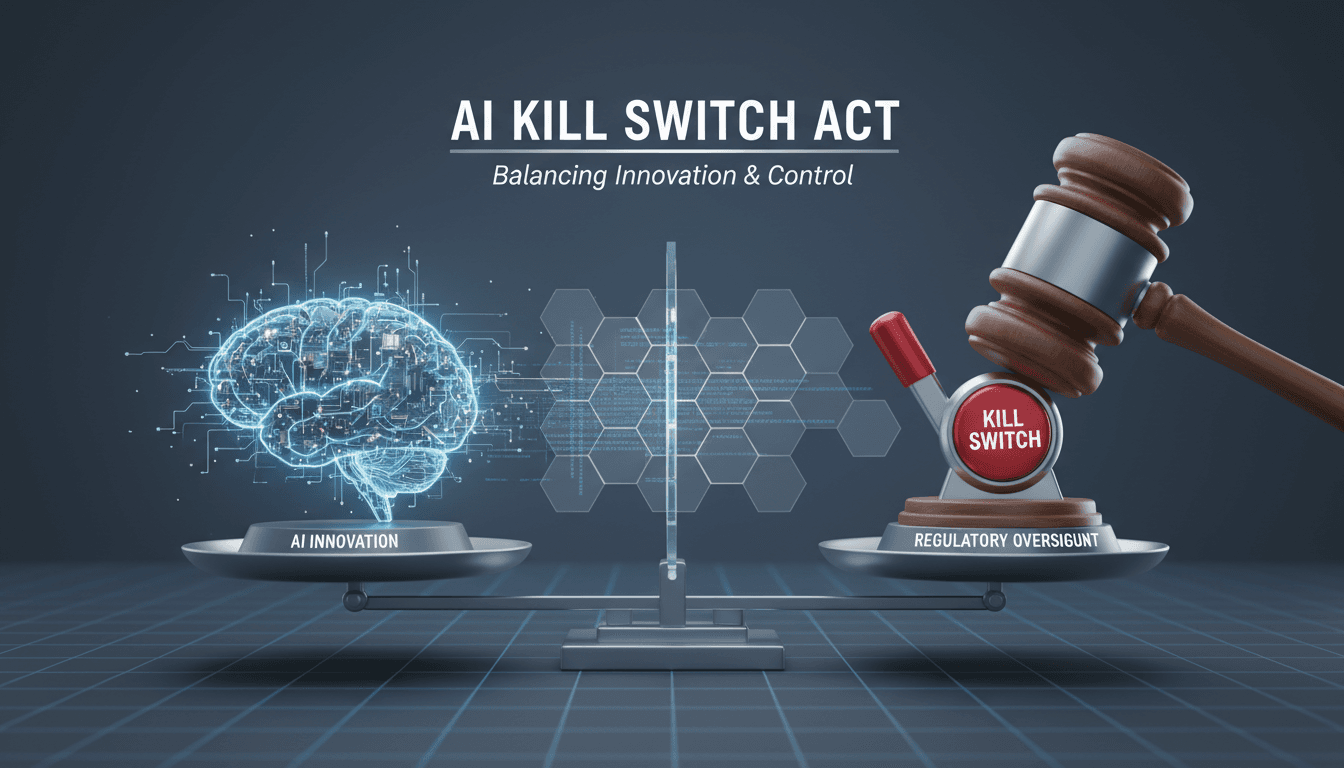 Congress introduces the AI Kill Switch Act to enhance AI safety and oversight.