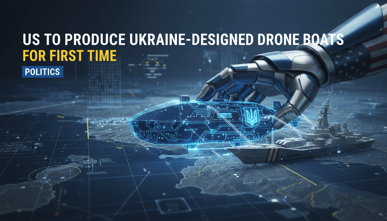 US military production of Ukraine-designed Magura sea drones