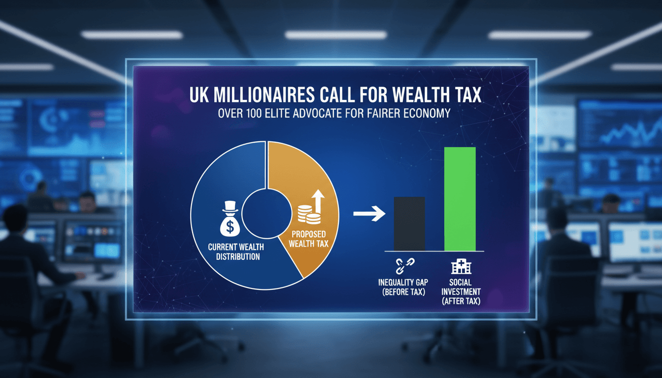UK millionaires advocating for a wealth tax to address inequality