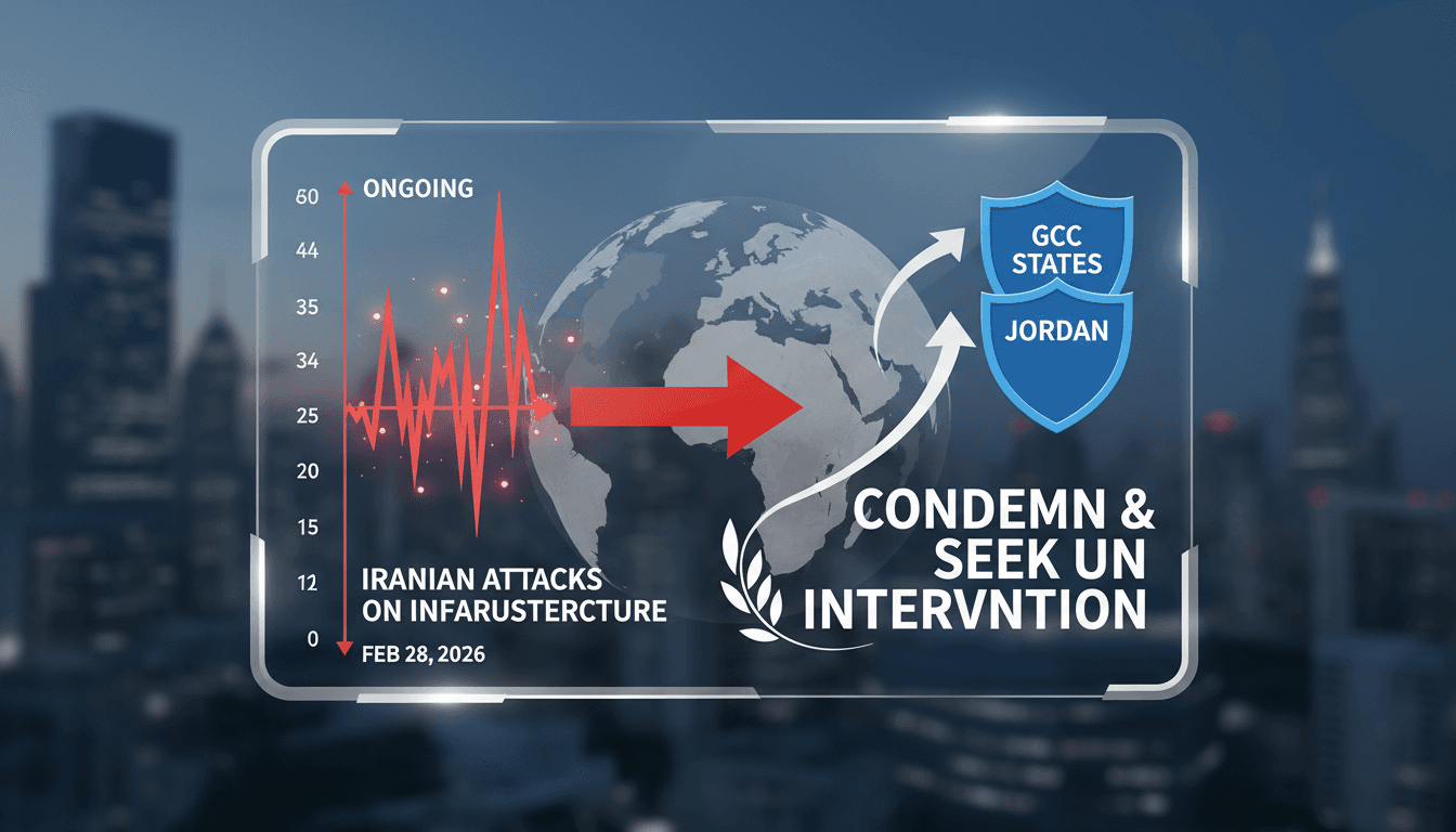 GCC and Jordan Condemn Iranian Attacks and Seek UN Intervention