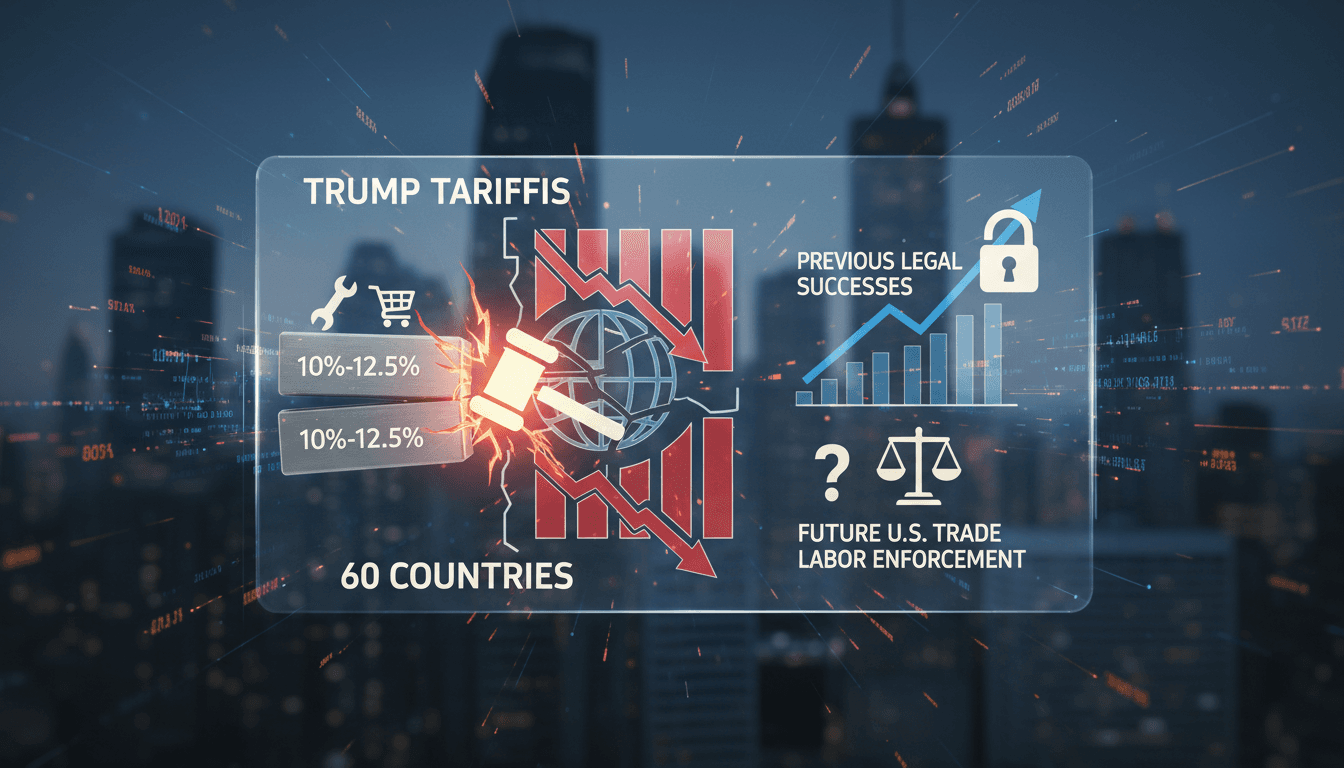 Small businesses challenge Trump's tariffs in court
