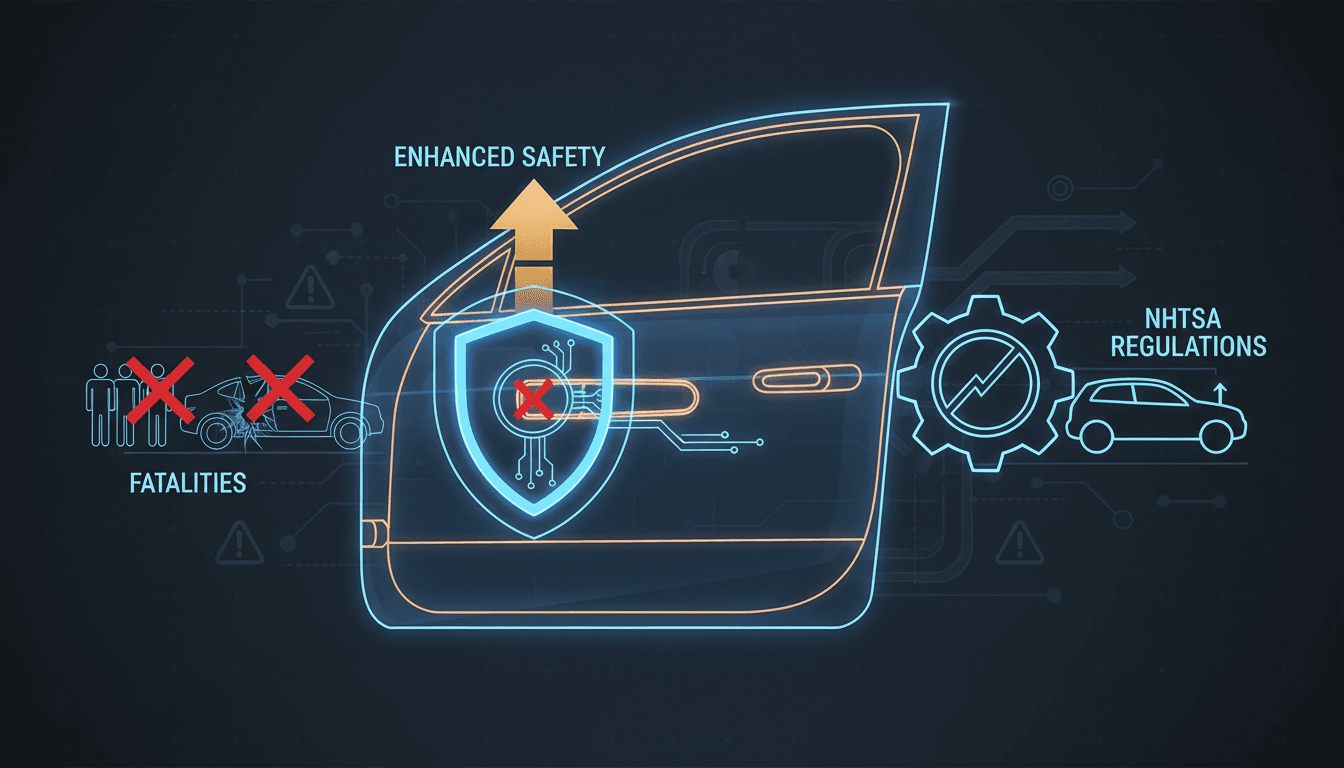 NHTSA Considers New Safety Regulations for Car Doors Following Tesla Fatalities