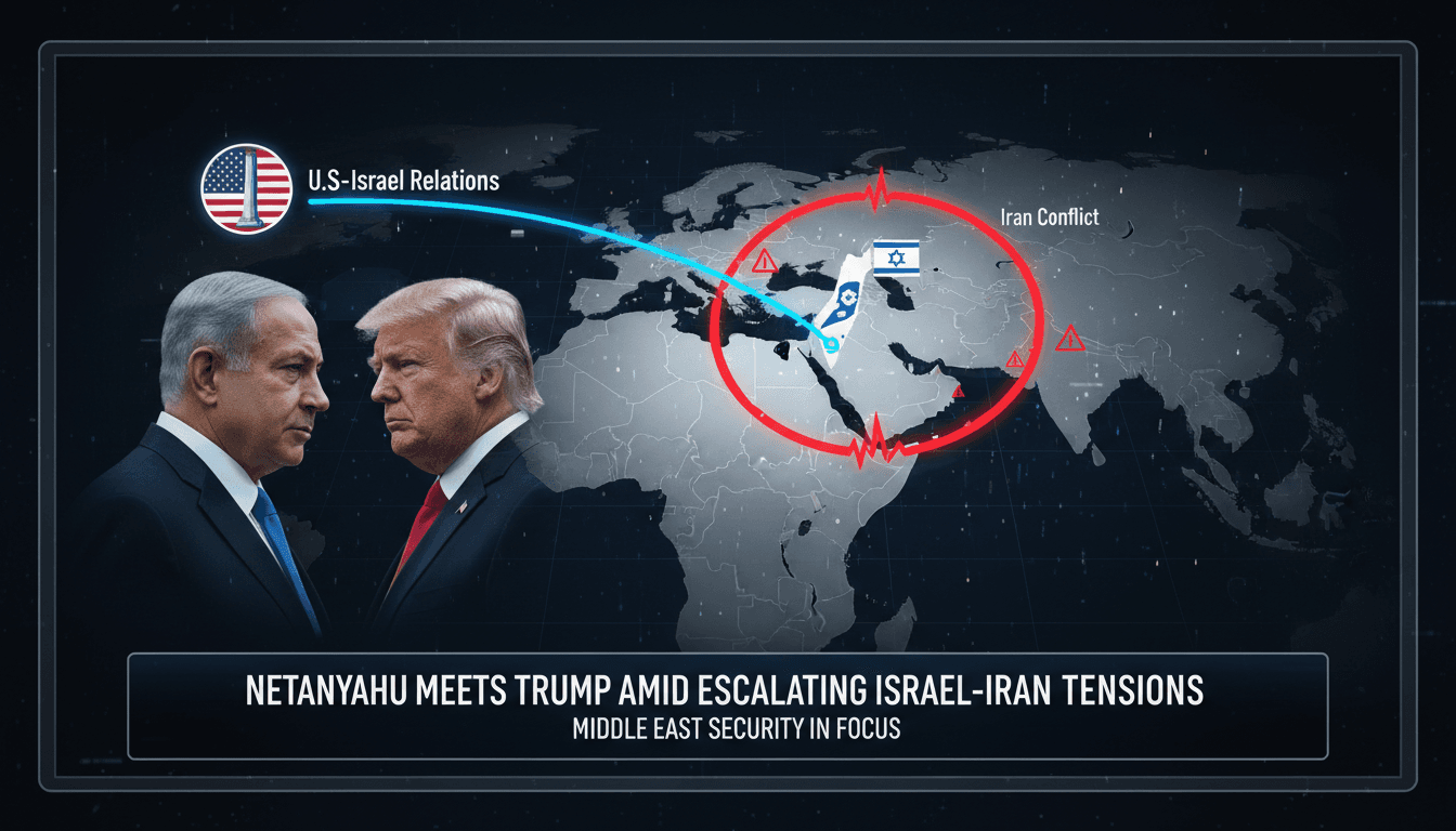 Netanyahu and Trump discussing security cooperation amid Iran tensions