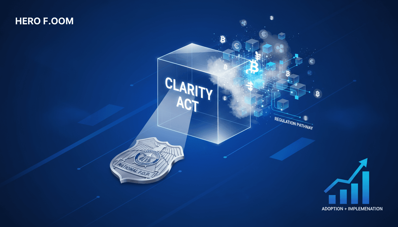 Police endorsement of the CLARITY Act for cryptocurrency regulation