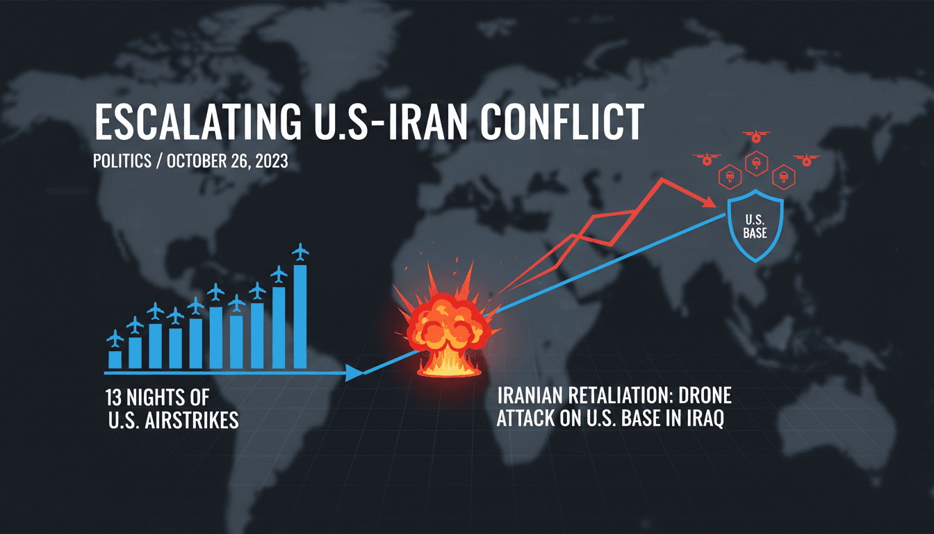 U.S. military base in Iraq under threat from drone attacks