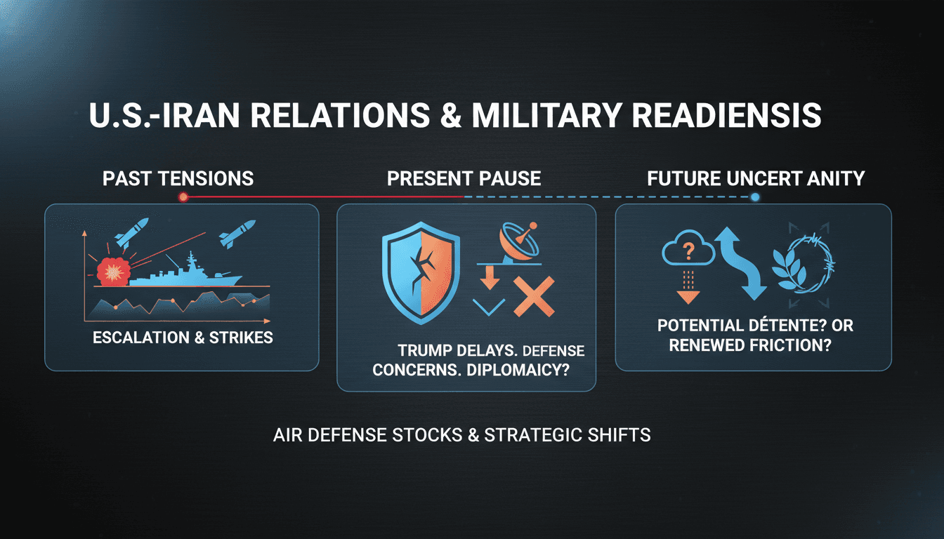 President Trump discusses military strategy regarding Iran.