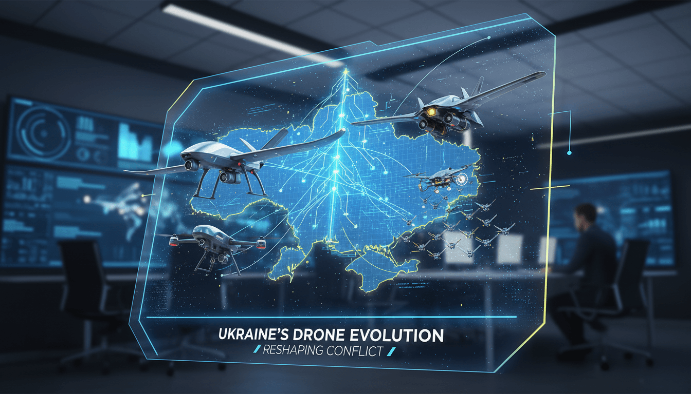 Ukrainian drone technology advancements in response to Russian aerial assaults