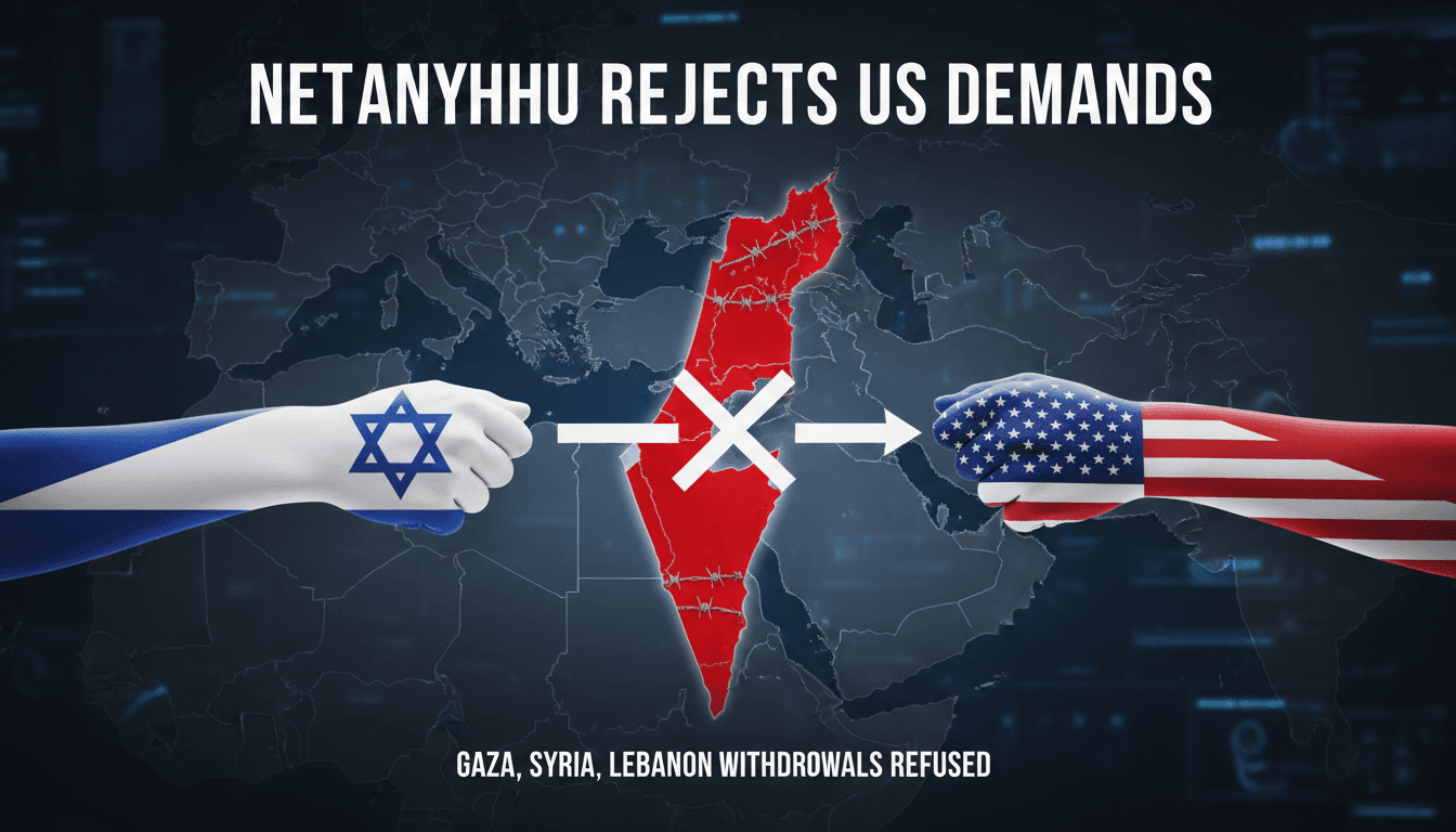 Israeli Prime Minister Netanyahu addressing military strategy in occupied territories.