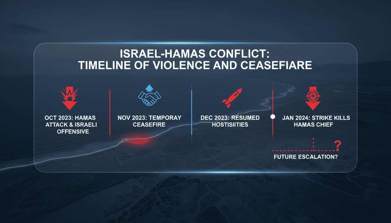 Israeli airstrike aftermath in Gaza with military implications