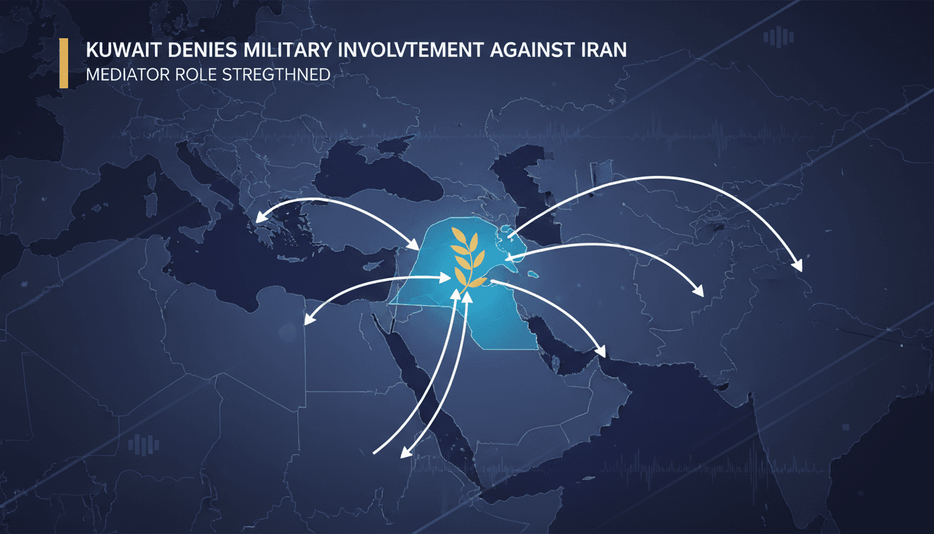 Kuwait Denies Allegations of Military Involvement Against Iran