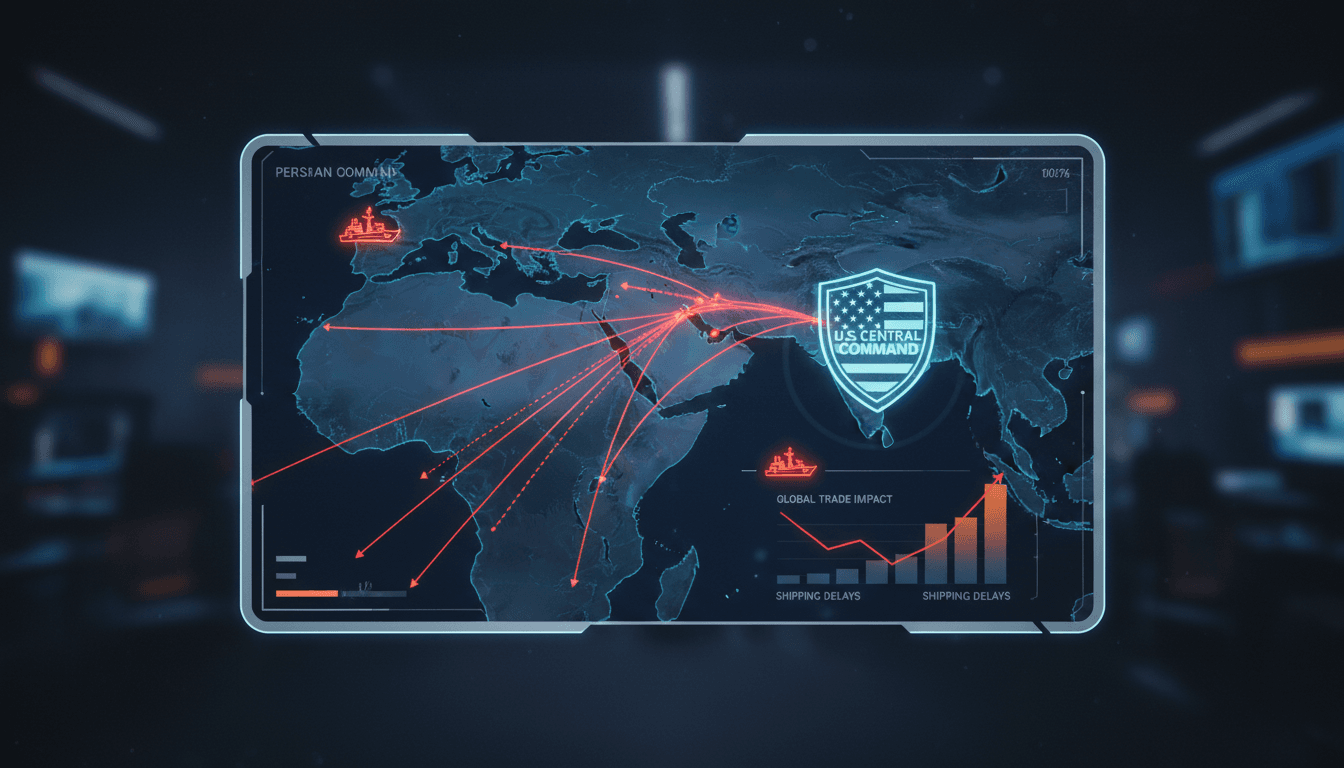 U.S. Central Command enforcing maritime operations in the Arabian Sea