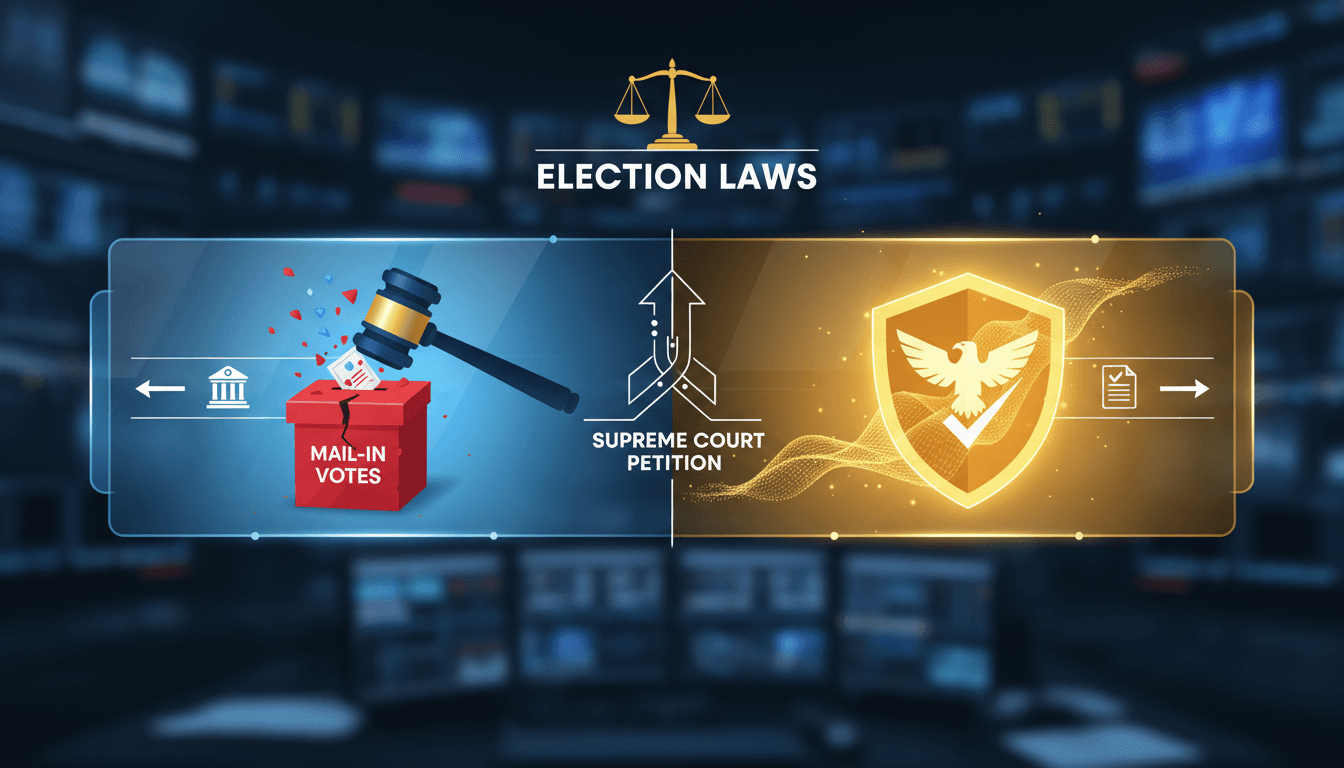 Trump petitions Supreme Court regarding mail-in voting regulations