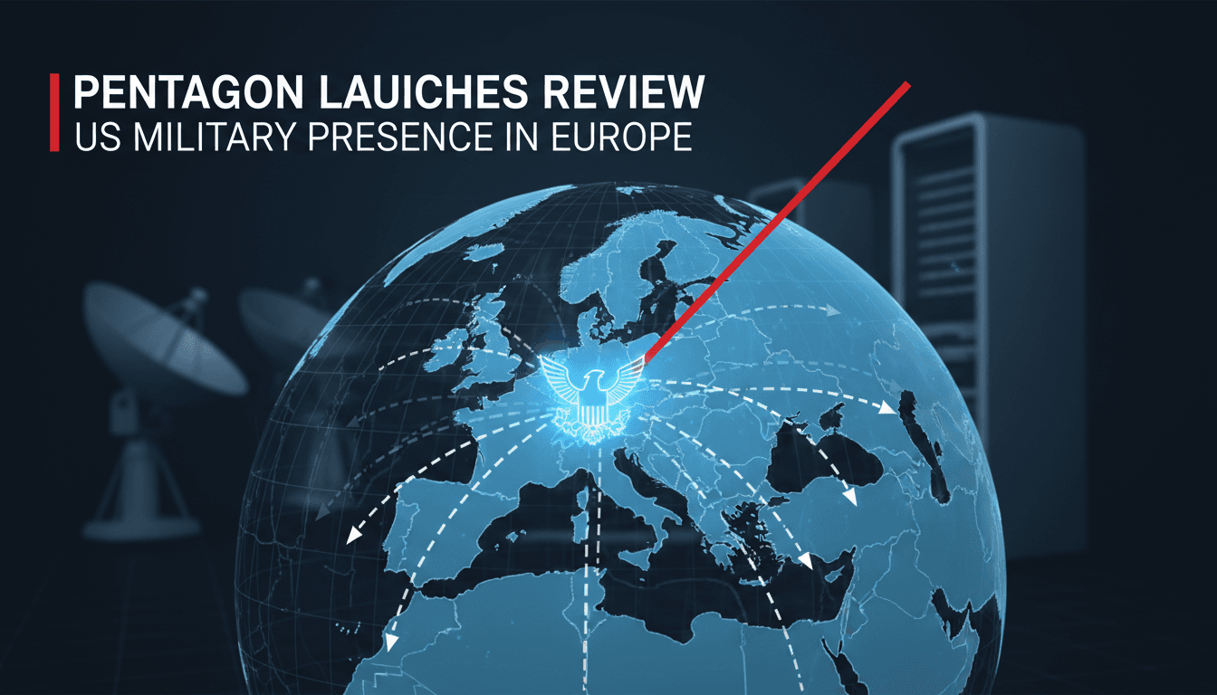 U.S. military presence in Europe under review by Pentagon