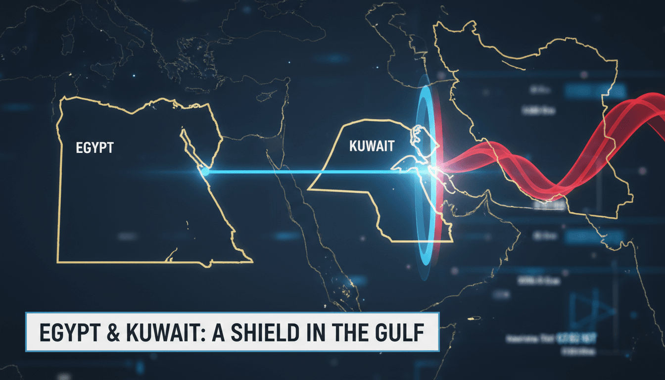 Egyptian President Sisi speaks with Kuwaiti Emir about regional security.
