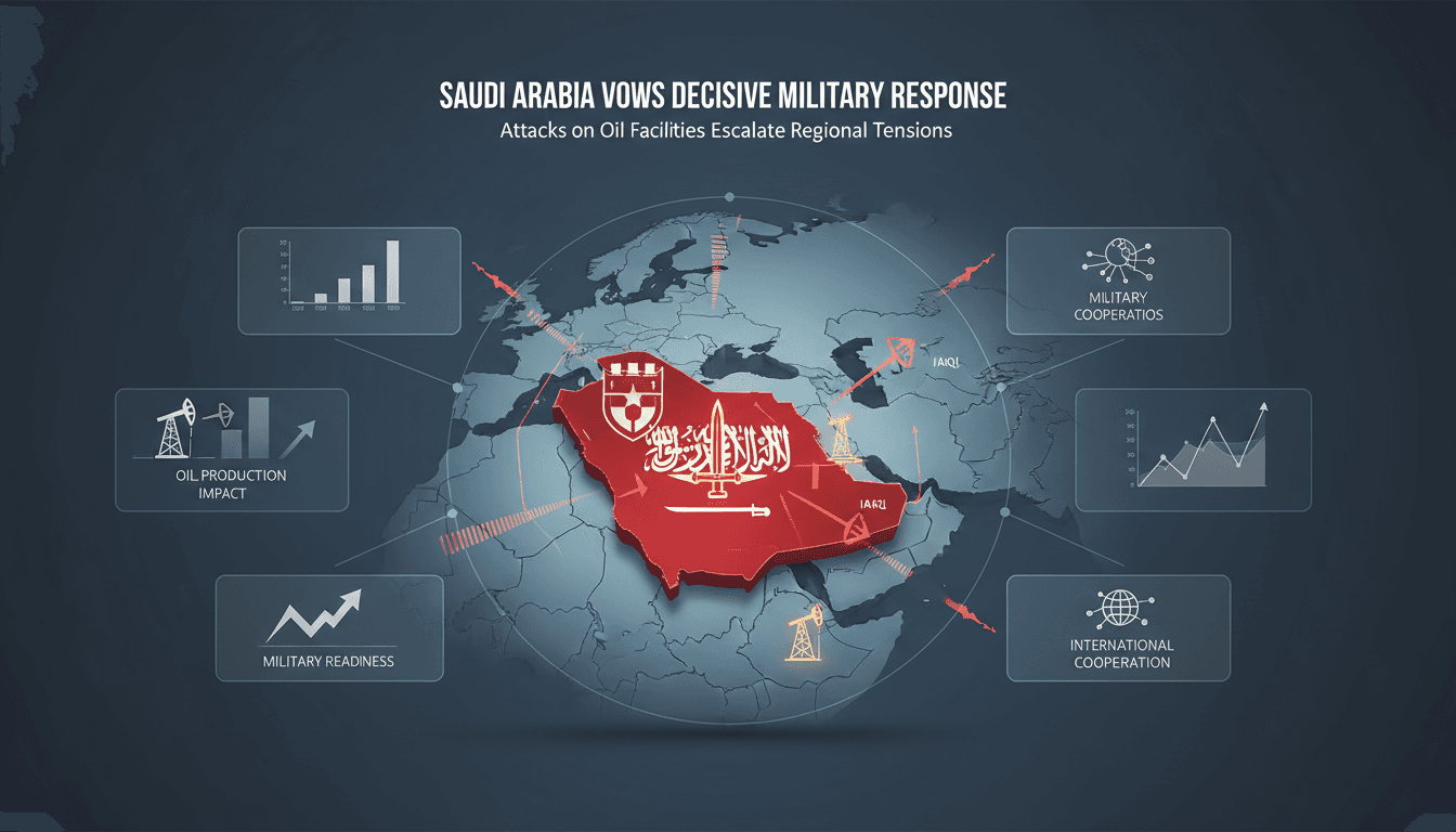 Saudi Arabia's oil facilities under threat from regional tensions