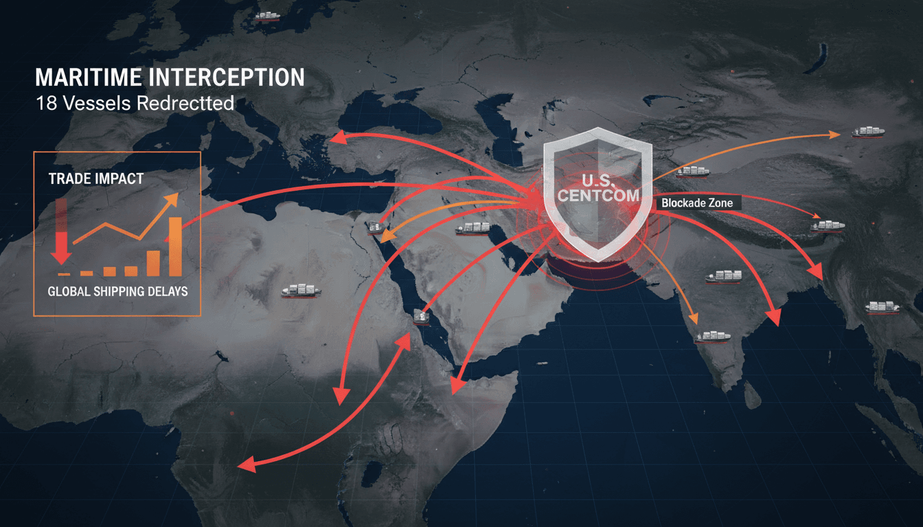 U.S. Central Command maritime operations in the Arabian Sea