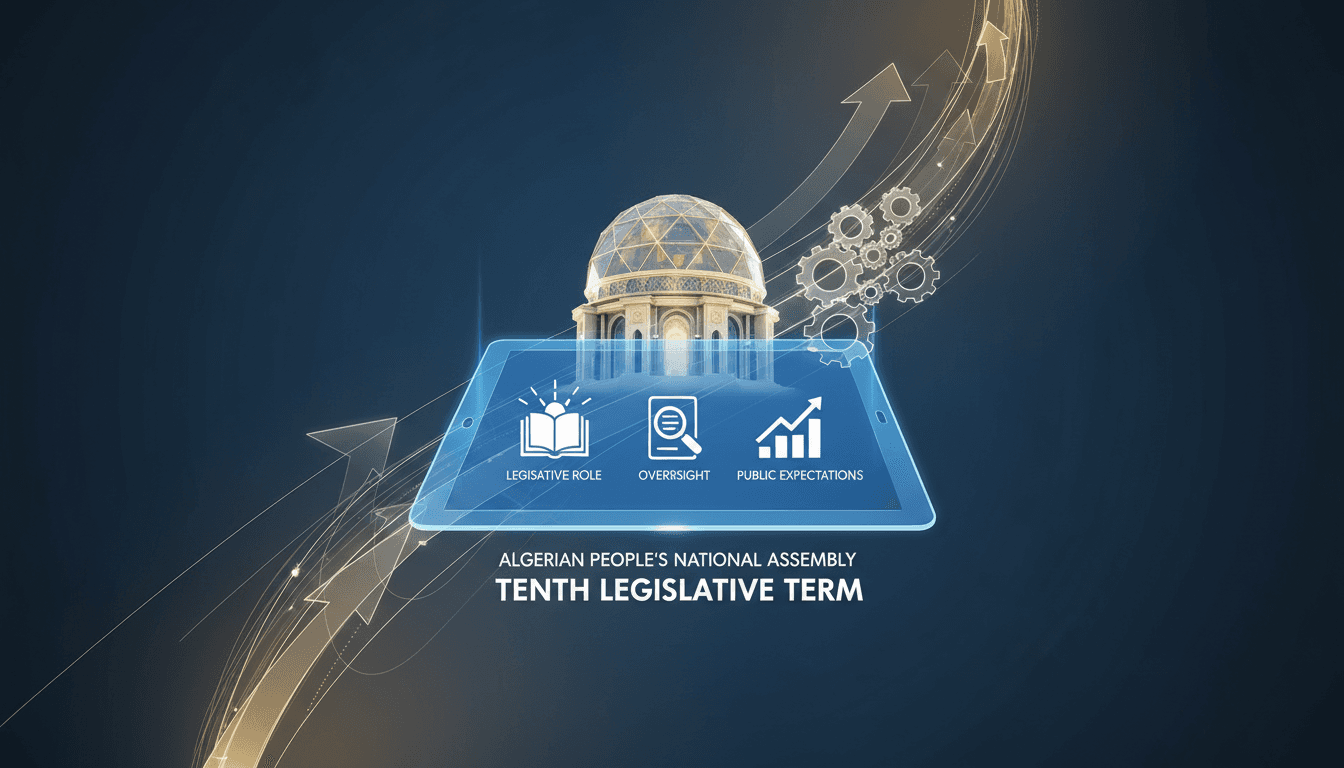 Inaugural session of the Algerian People's National Assembly's tenth legislative term.